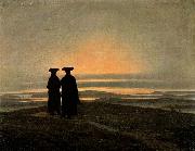 Evening Landscape with Two Men